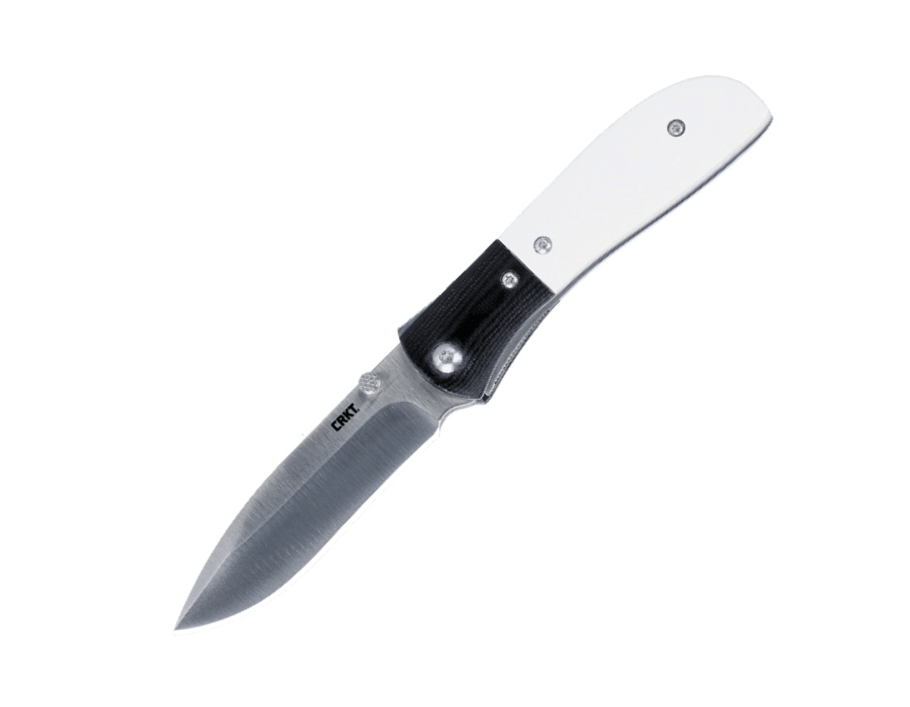 CRKT Folding Knife Versatile Drop Point Blade in Sleek Black - M4-02M