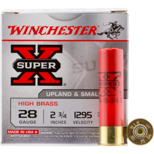 Winchester Ammo X285 Super-X High Brass 28GA 2.75\" 3/4oz #5 Shot - 25sh Box