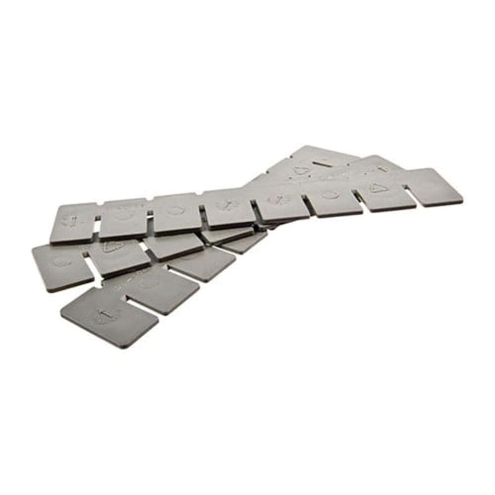 Brownells Small Bench Box Long Divider, Gray Pack of 3