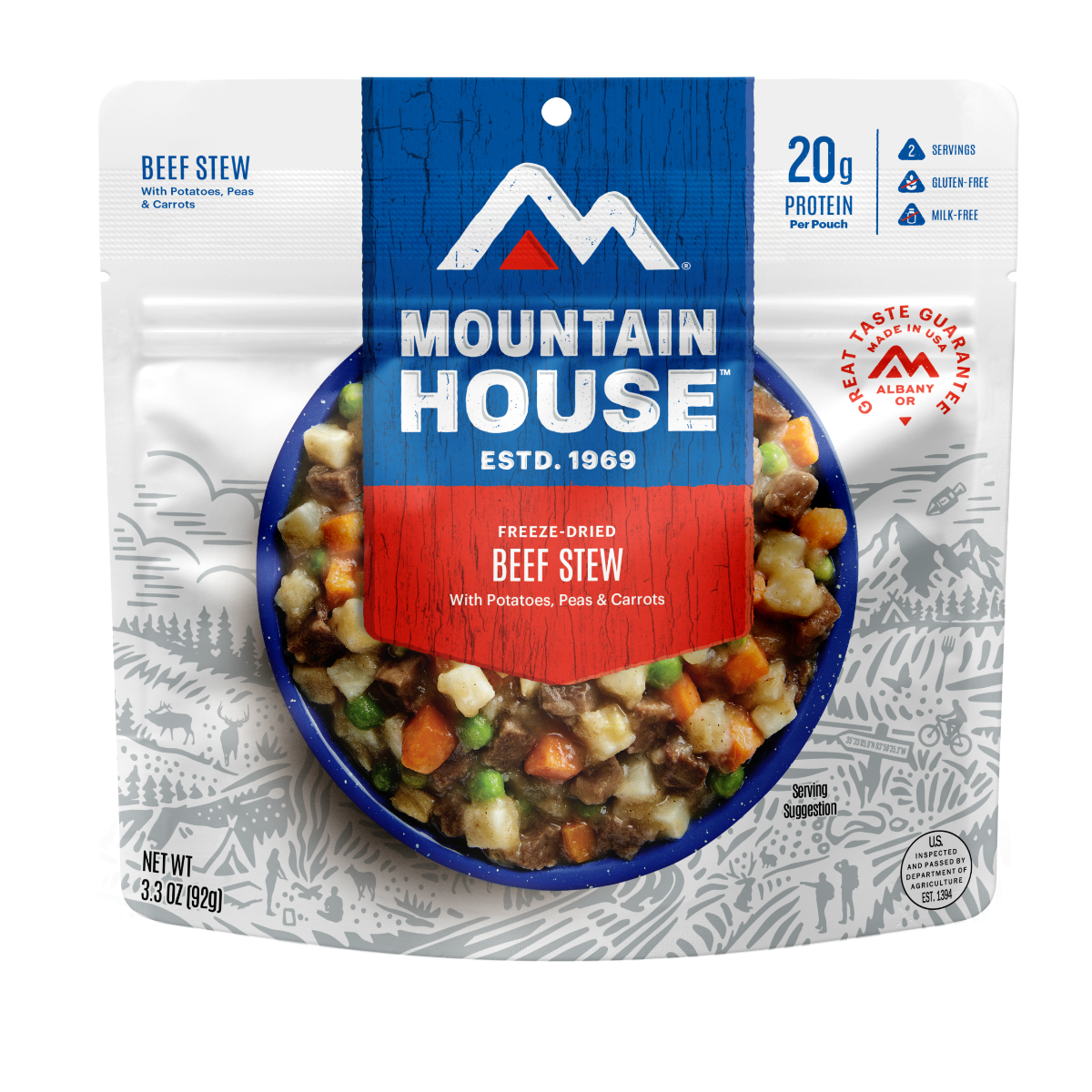 Mountain House Freeze Dried Beef Stew - 55145