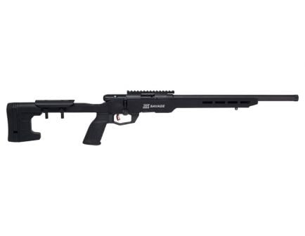 Savage Arms B22 Precision .22 LR Bolt Action Rifle, Black - 70248