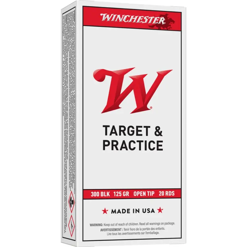 WINCHESTER USA 300 AAC 125GR FMJ 800rds 020892224568