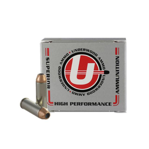 Underwood-Ammo Underwood Ammo XTP Jacketed Hollow Point Handgun Ammunition 45 Colt (+P) 300gr JHP 1300 fps 20/ct