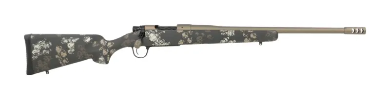 Christensen Arms 8010139000 Mesa FFT 25 Creedmoor 4+1 20" Smoked Bronze Cerakote Threaded Barrel, Drilled Tapped Receiver, Carbon w/Green Tan Accents Sporter FFT Carbon Fiber Stock, Right Hand