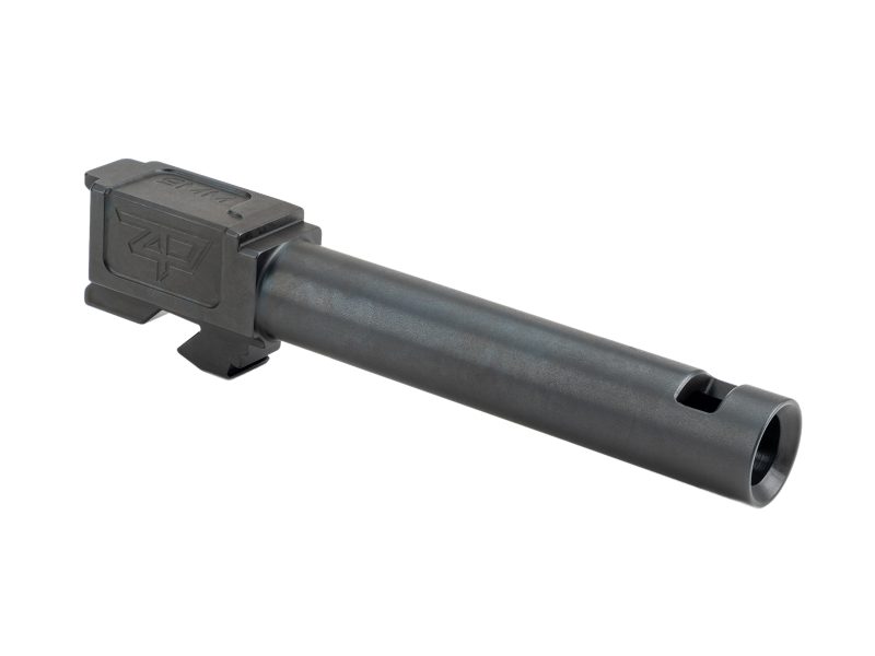 Zaffiri Precision G17 Gen 1-4 Barrel Chunk Ported, Black Nitride - ZP.17BCPBN