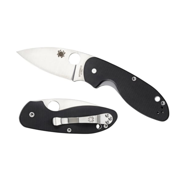 Spyderco Efficient Drop Point Folding Knife, 2.98" - C216GP