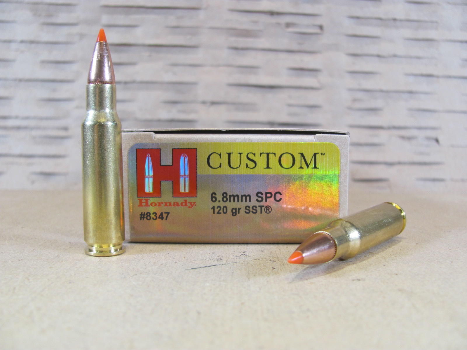 200 Round Case – 6.8 SPC Hornady 120 Grain SST Ammo – 8347