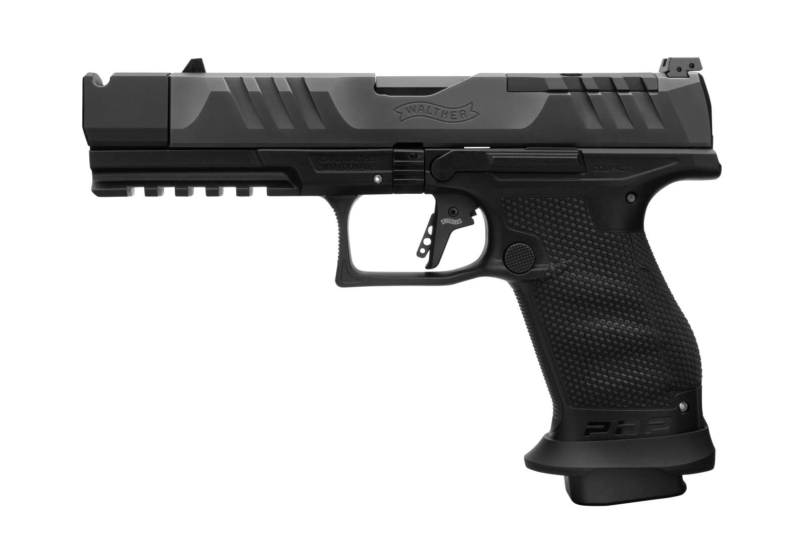 Walther PDP Pro X Compact 9mm Pistol 4.6" Black