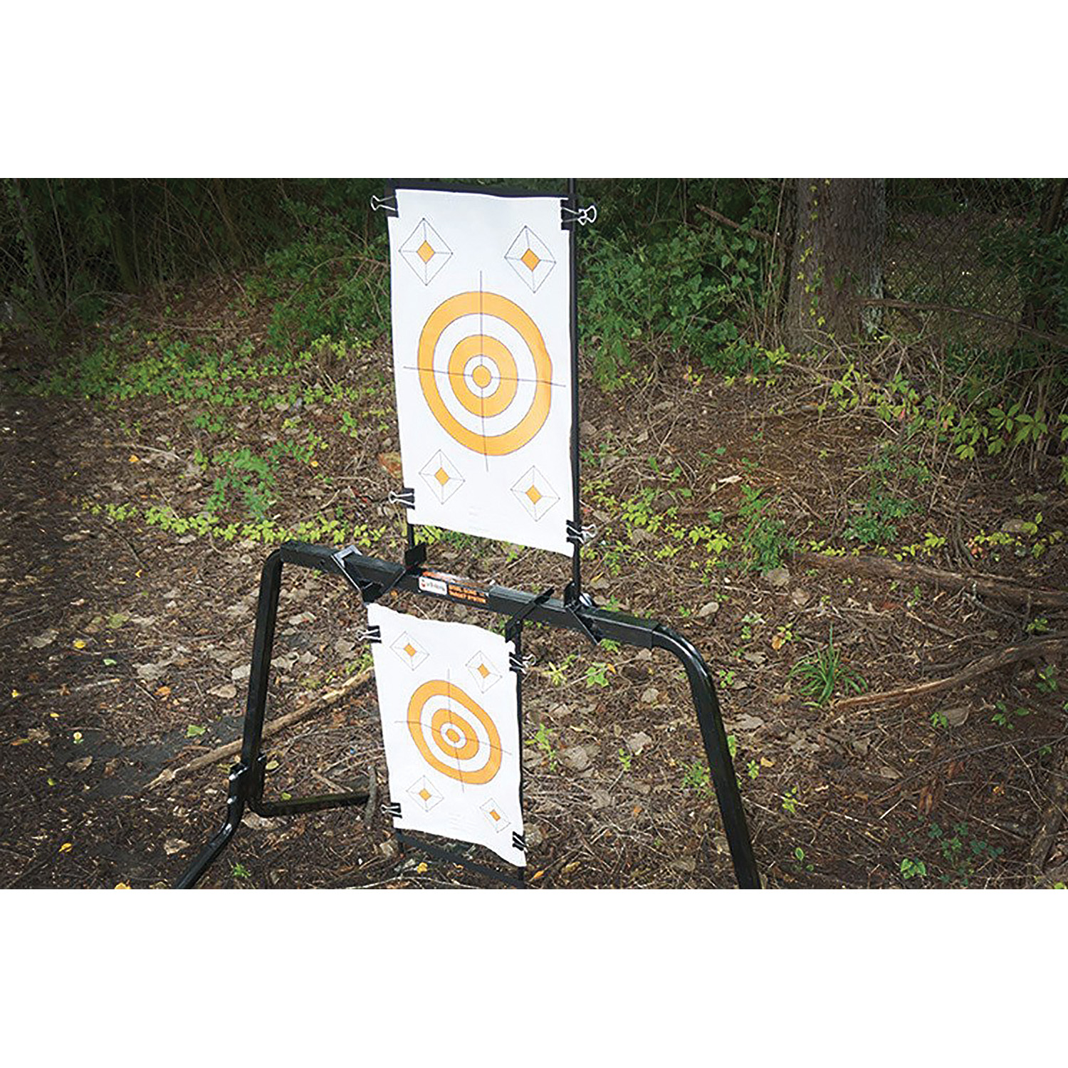 Viking Solutions Convertible Paper Target Holder, Black - VKS-VPT001