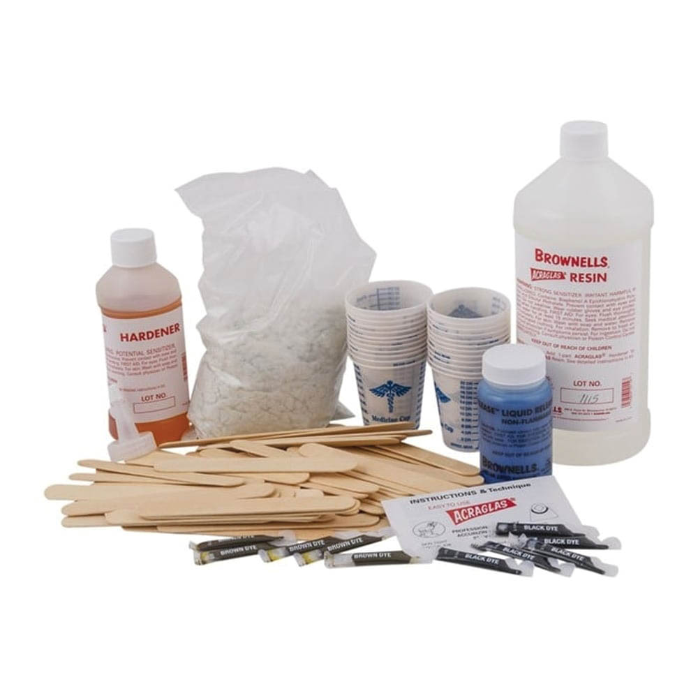 Brownells Acraglas Gel Non-Flammable Shop Bedding Kit
