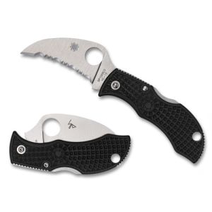 SPYDERCO Manbug Black Hawkbill