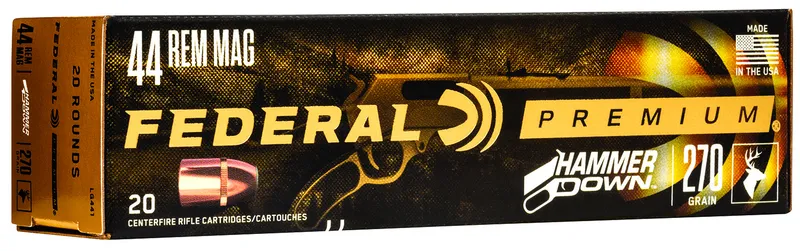 Federal Premium HammerDown .44 Magnum 270gr Ammo