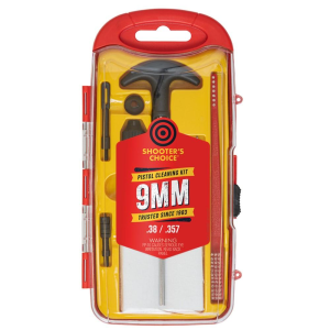Shooter-S-Choice Shooters Choice 9mm Handgun Cleaning Kit with Aluminum Rod