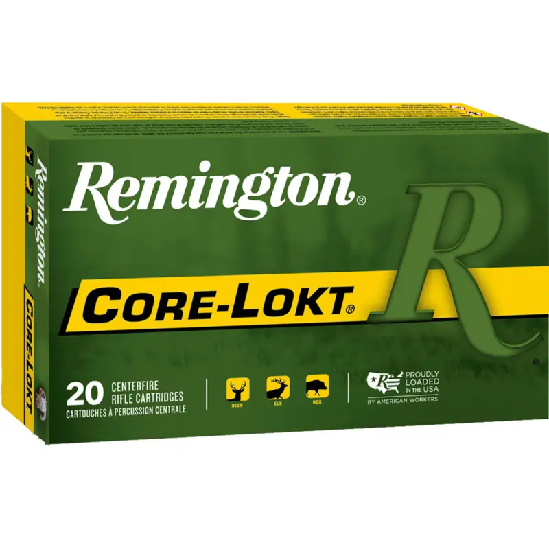 Remington Core-Lokt Centerfire Rifle Ammo 338 Win. Mag. 250 gr. Core-Lokt PSP 20 rd.
