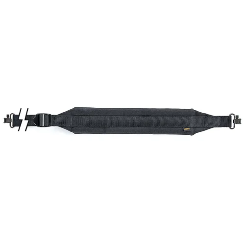 STANDARD PADDED ENDURA RIFLE SLING WITH SWIVELS - BLACK