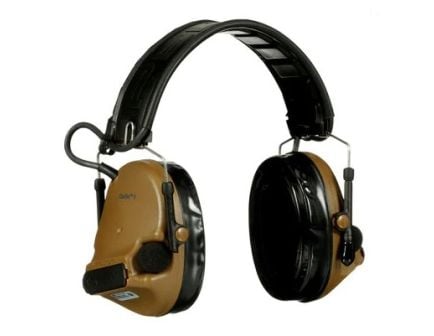 Peltor ComTac V Hearing Defender Headset Adult/23/20/22 dB, Coyote Brown - MT20H682FB09CY