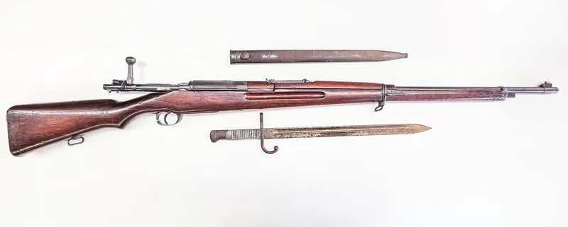 MAUSER SIAMESE TYPE 46 FROM 1903 CHAMBERED IN 8X56R (Used)