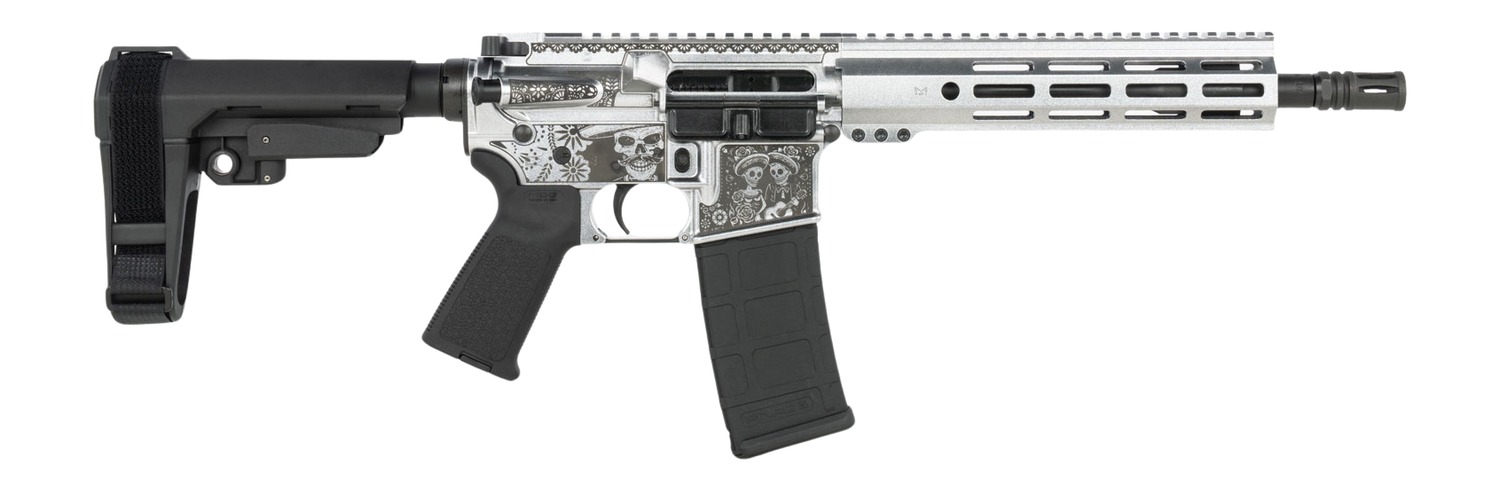 Shark Coast Tactical Day of the Dead 5.56 NATO AR Pistol