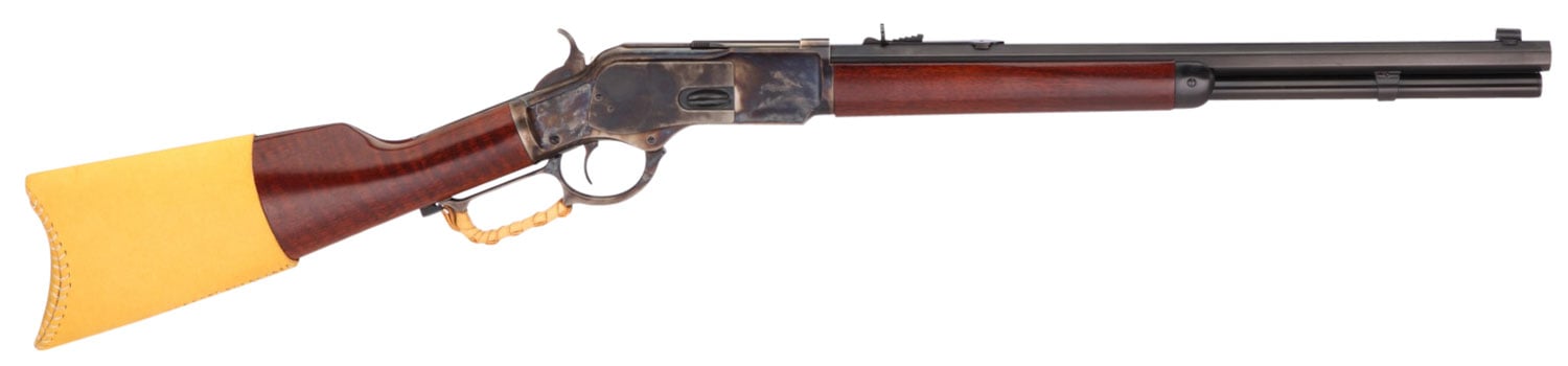 Taylors & Company 1873 Comanchero .45 Colt Lever Action Rifle, Brown - 2028