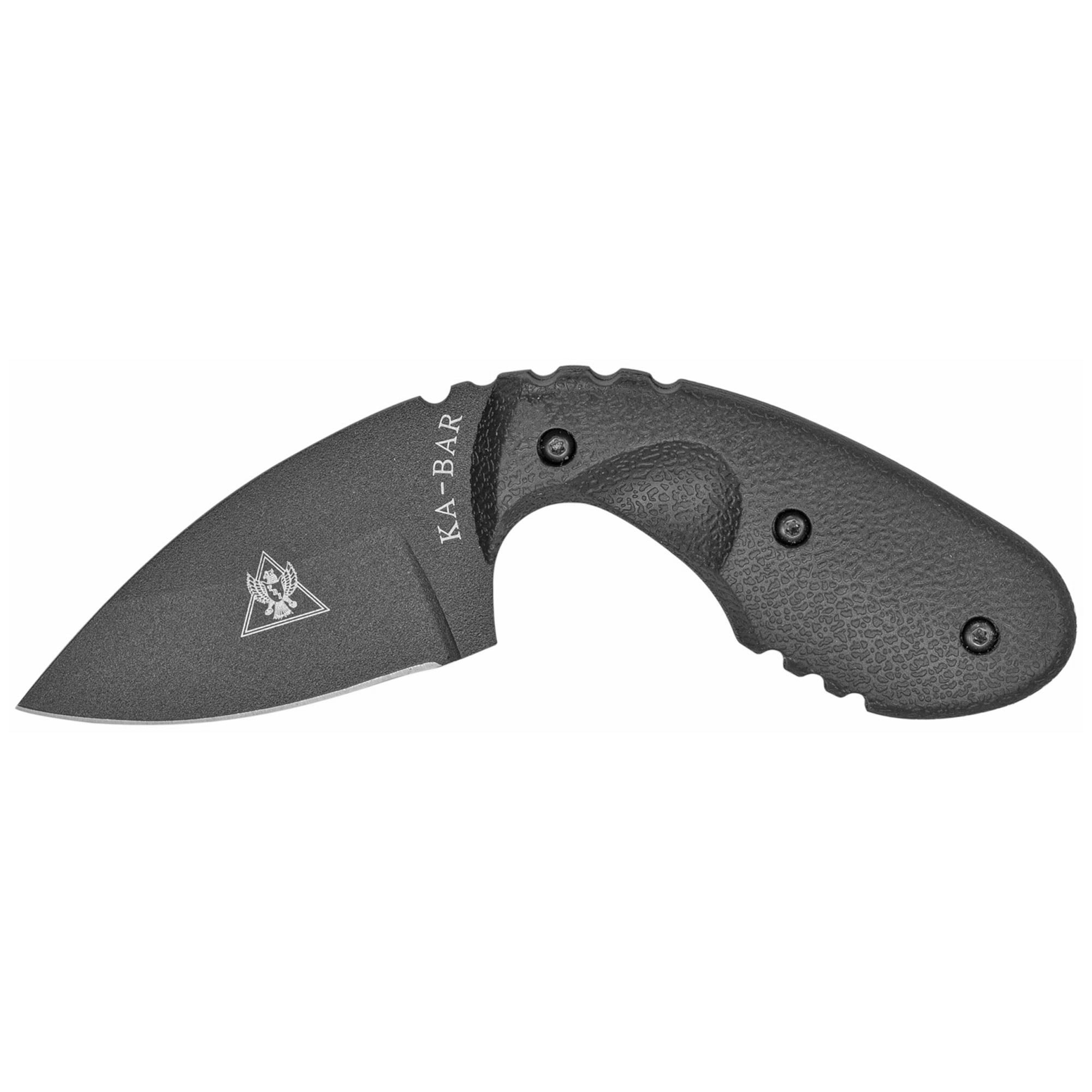 KA-BAR TDI Investigator 2.71" Drop Point Fixed Blade Knife, Silver - 1493