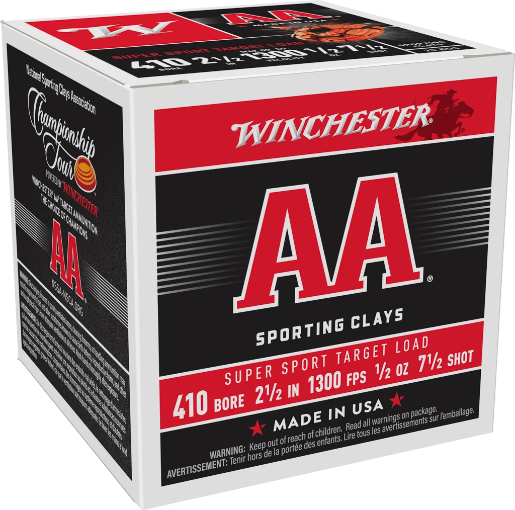 WINCHESTER AA 410GA 21/2 1/2OZ #7.5 25RD/250RD