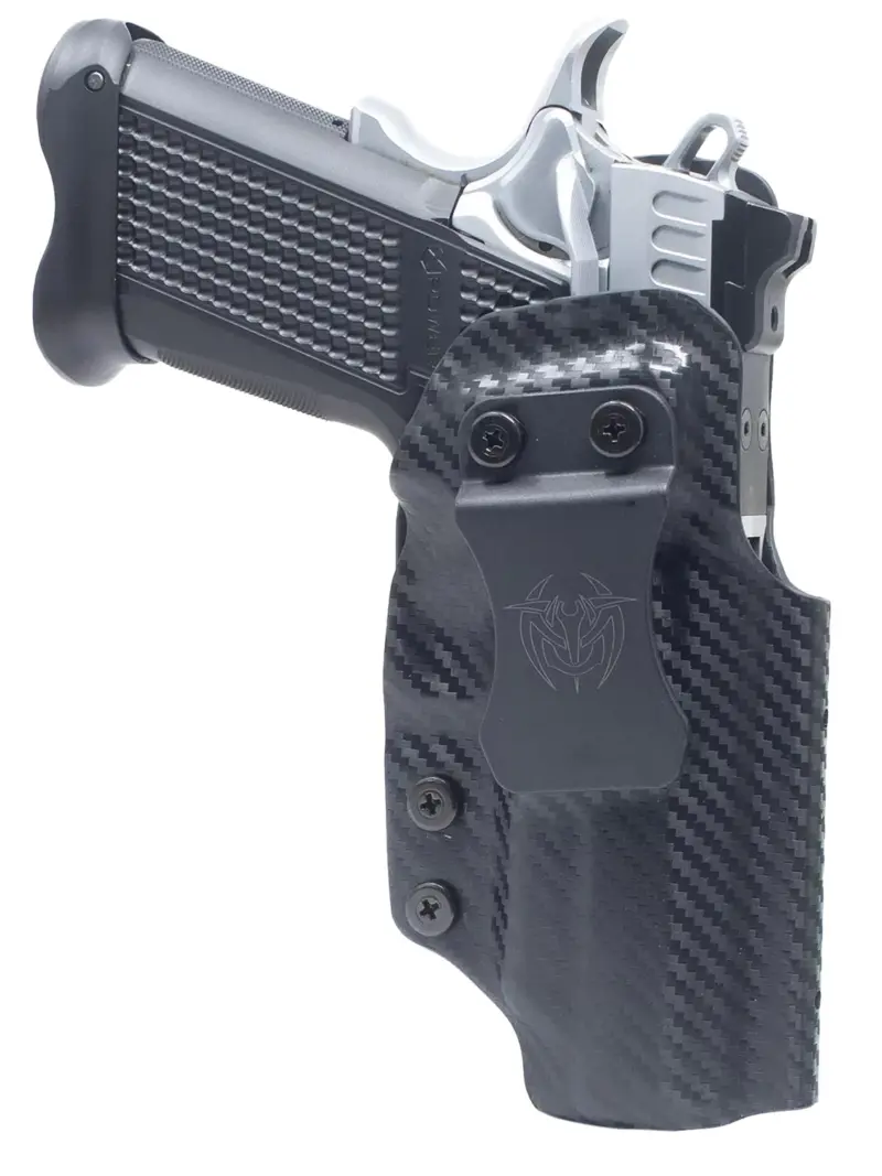 Fusion Firearms QUFUSXPRH XP Pro IWB/OWB Black Boltaron, Belt Clip, Right Hand