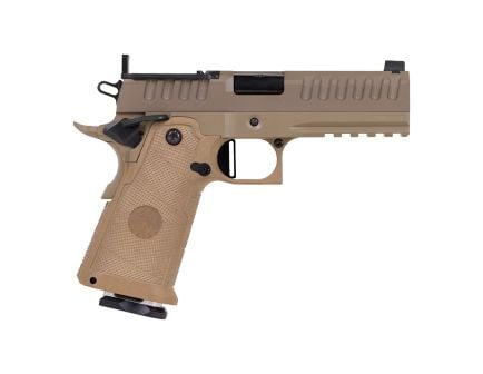 Watchtower Apache Commander DS 1911 4.25" 9mm OR 17rd Pistol, FDE - APACHE9MMCMNDRFDE