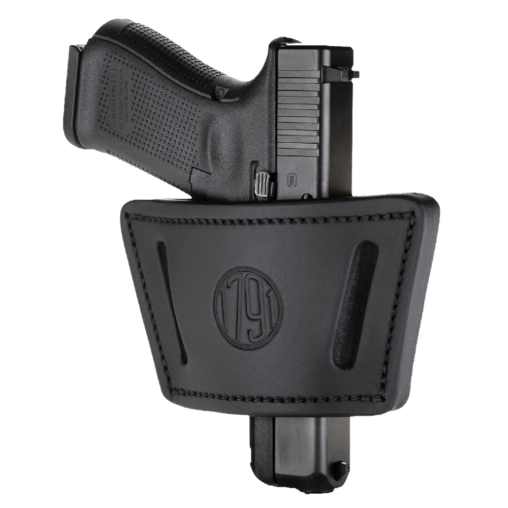 1791 Gunleather UIW Max Leather IWB/OWB Holster Ambidextrous, Classic Brown - UIWXCBRA