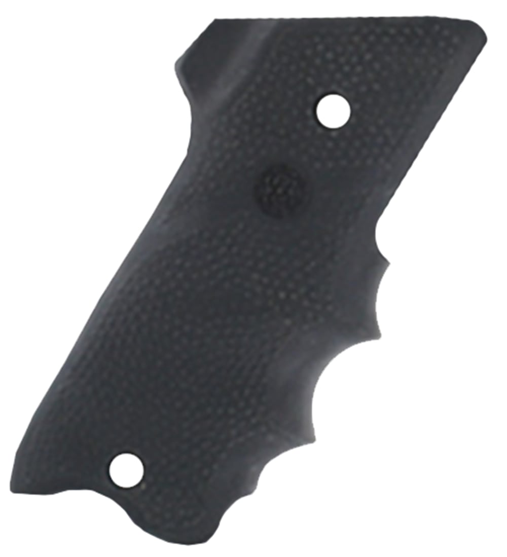 Hogue Pistol Grip w/ Right Hand Thumb Rest and Finger Grooves for Ruger MKII/MK III, Black - 82060