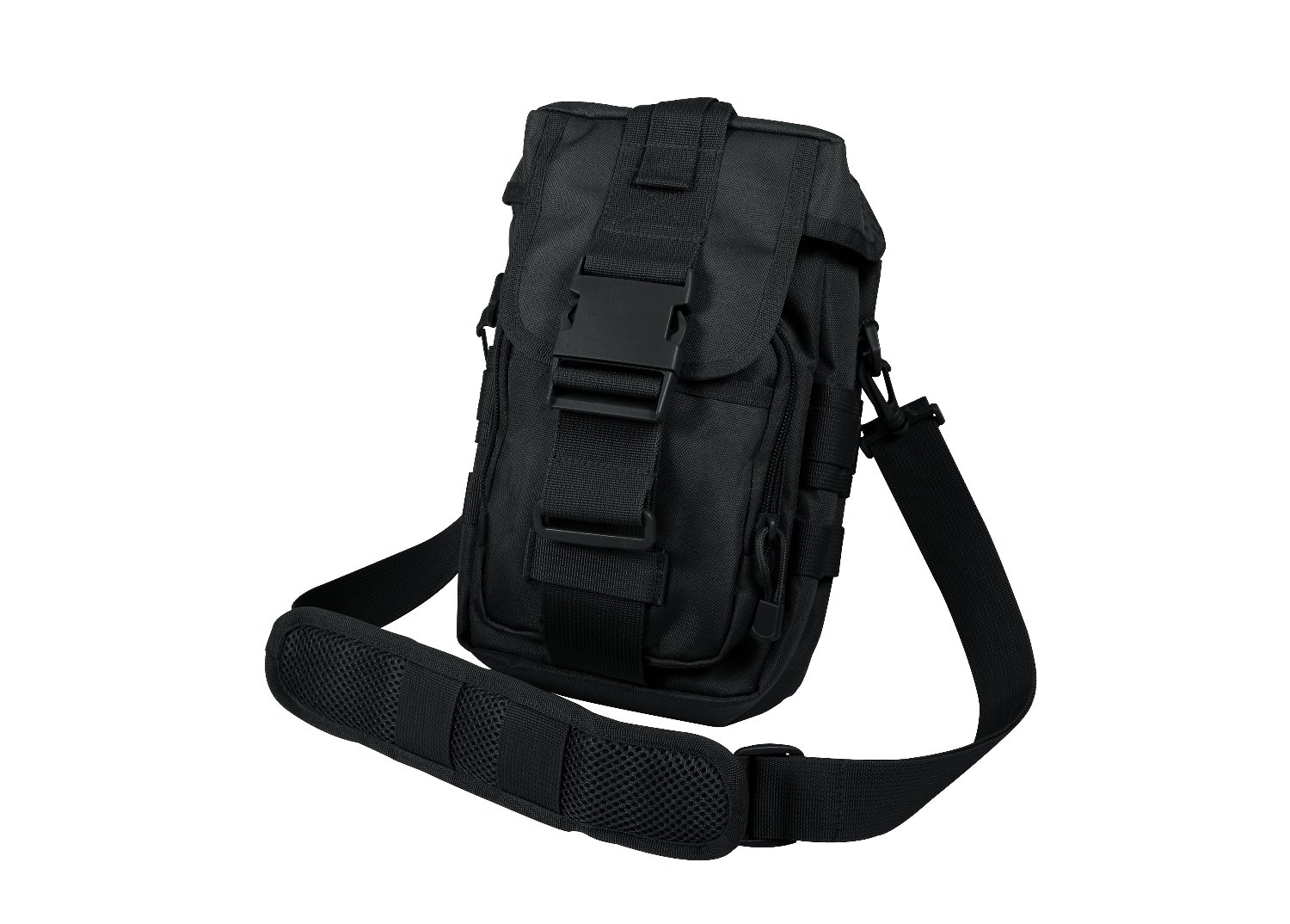 Rothco Flexipack Molle Tactical Shoulder Bag - Black