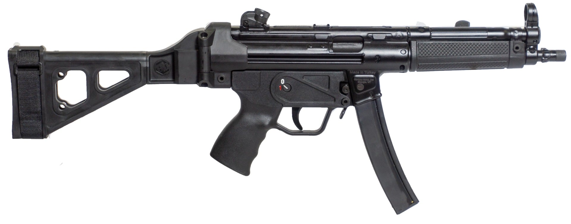 Century Arms AP5 8.9" 9mm 30+1 Black With Brace