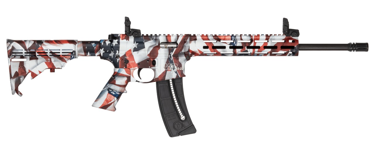 Smith Wesson M Flag Pattern 22LR Rifle