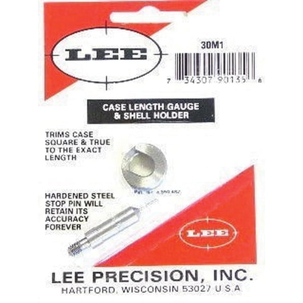 Lee Precision .30 M1 Carbine Steel Case Length Gauge - 90135