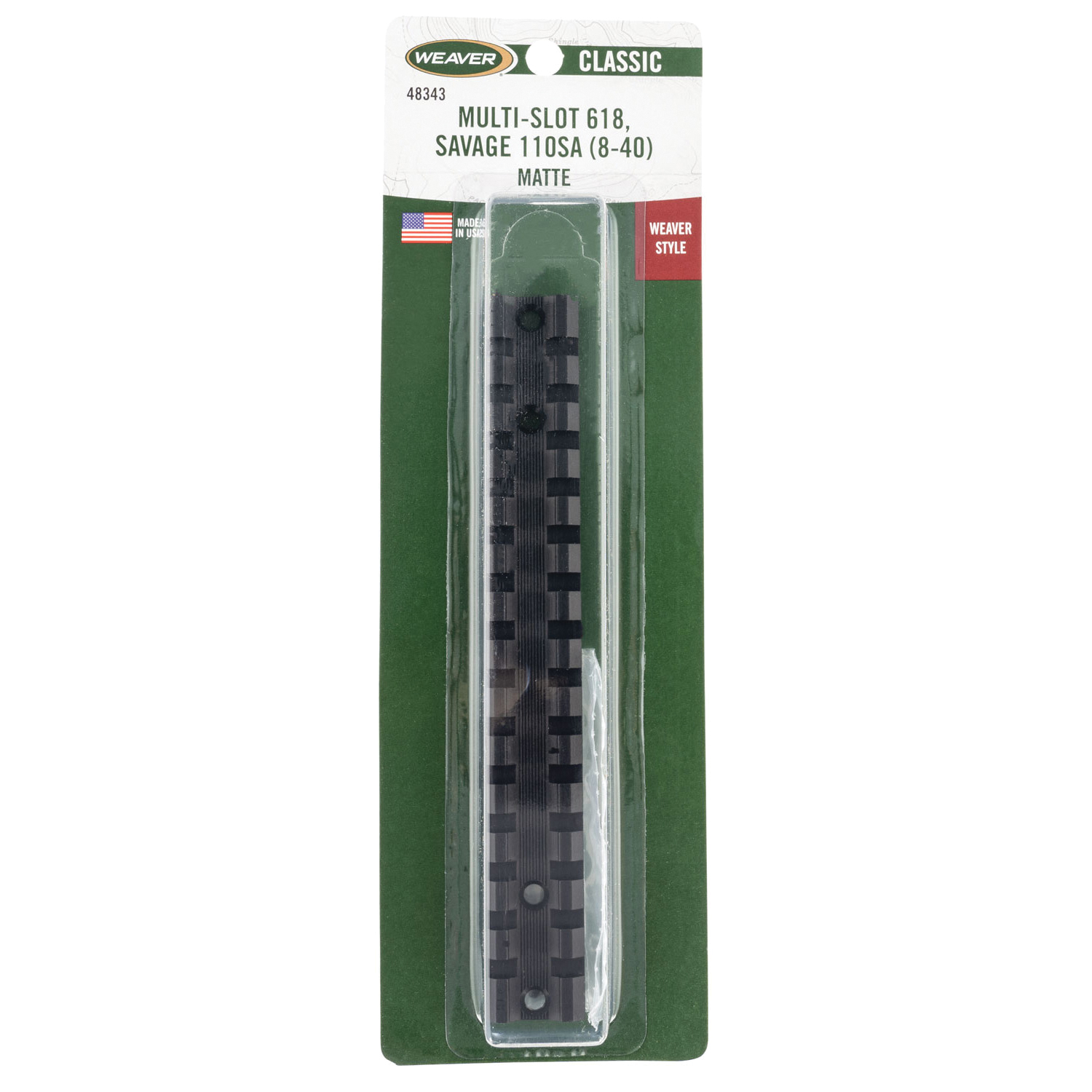 Weaver Multi-Slot Base Picatinny/Weaver - 48343