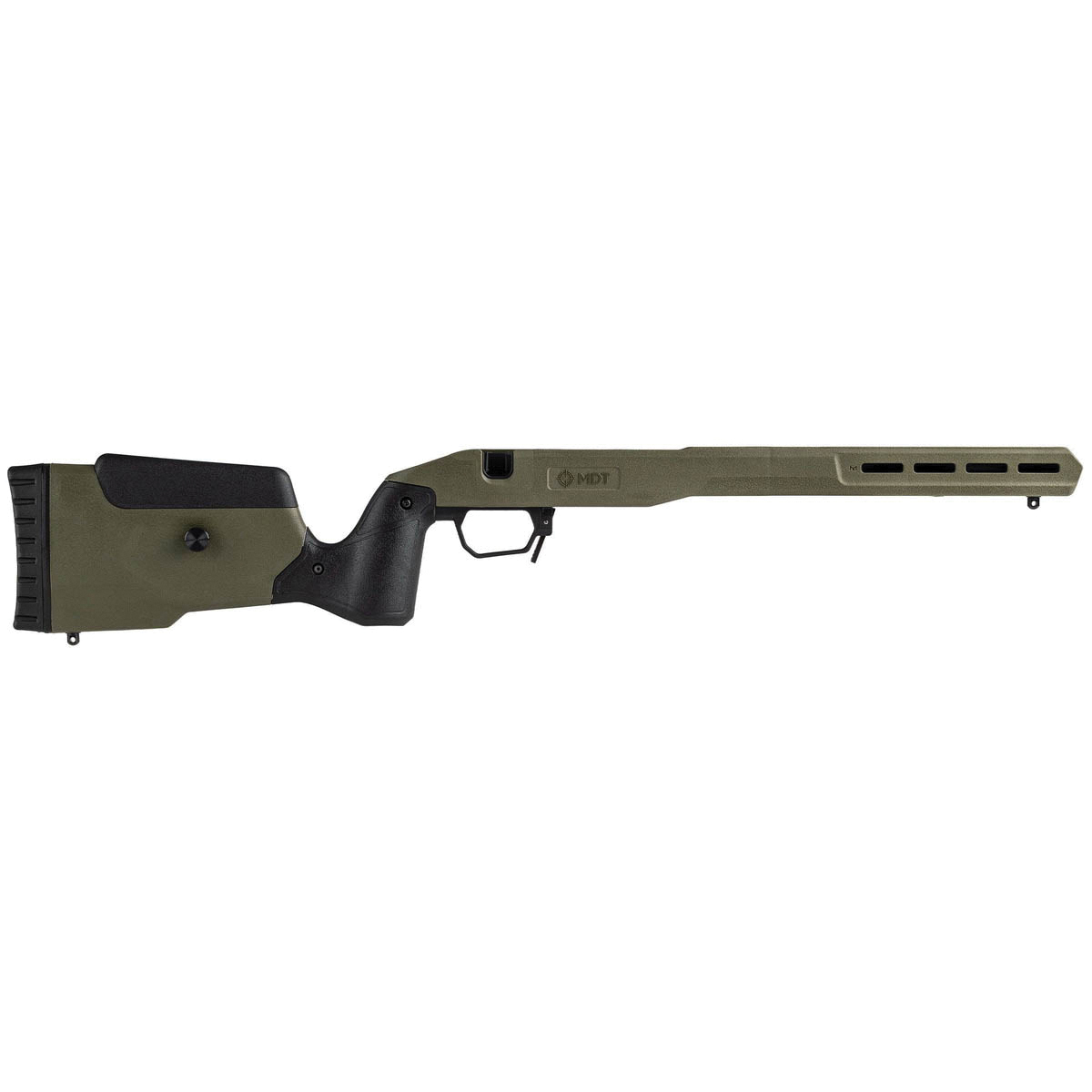 MDT Field Stock Chassis System Fits Ruger 10/22, OD Green