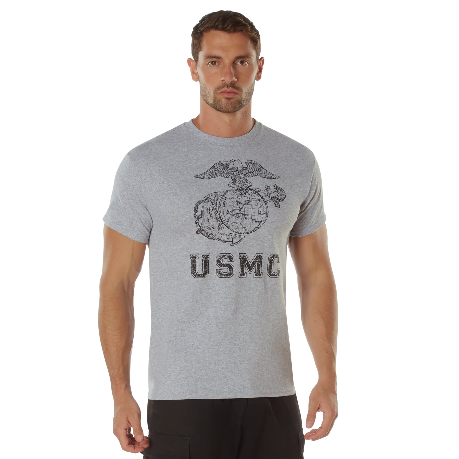 Rothco Vintage Usmc Eagle, Globe Anchor T-Shirt - X-Large
