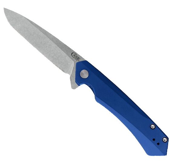 Case Kinzua Spear Point Folding Knife, Blue