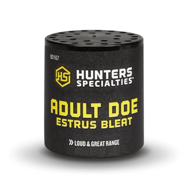 Hunter's Specialties Adult Doe Estrus Bleat Portable Deer Call - 00167