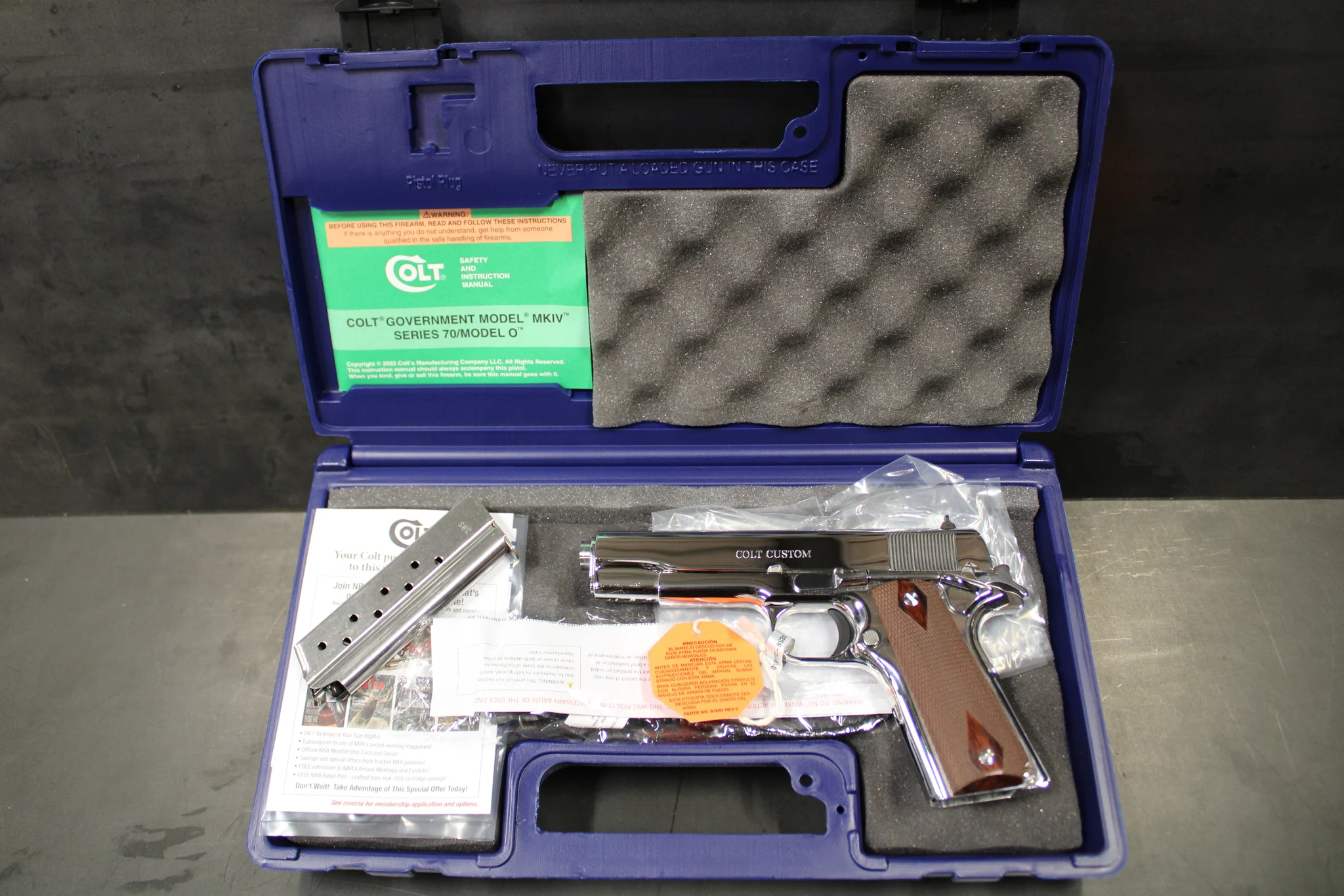 COLT CUSTOM GOVERNMENT (Used)