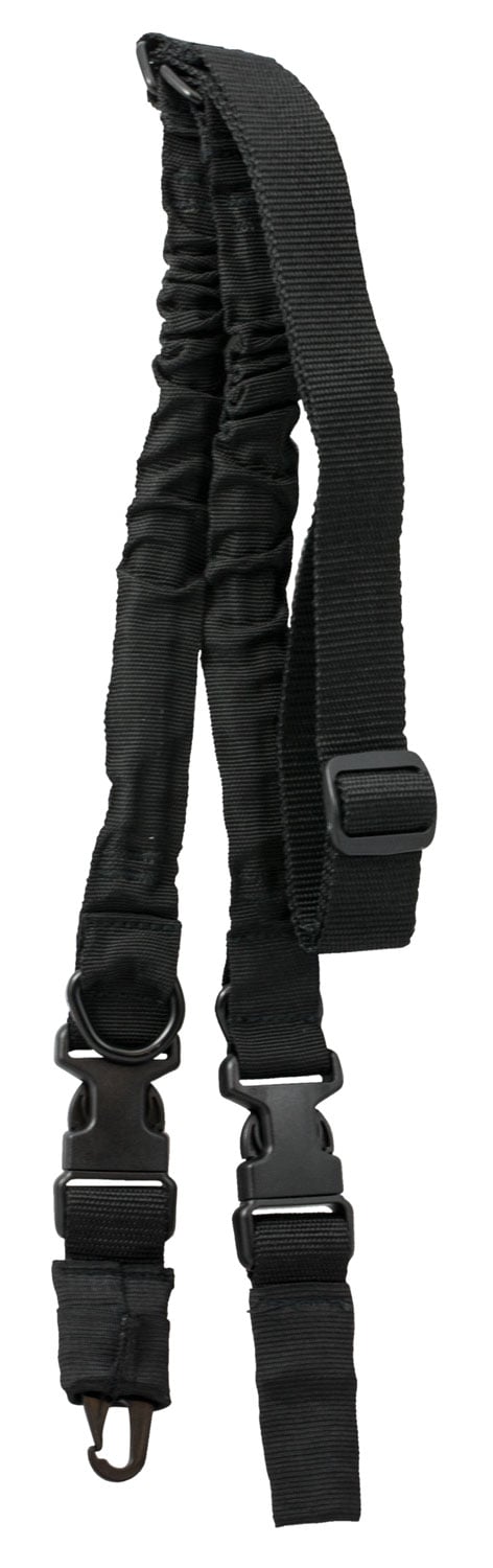 NcStar 2/1-Point Sling w/ Metal Spring Clips, Black - AARS21PB