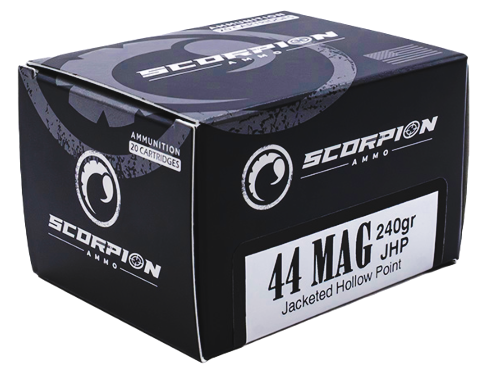 SCORPION 44 REM MAG – 240GR JHP 20RD 10BX/CS - No Credit Card Fees - Low, flat rate shipping