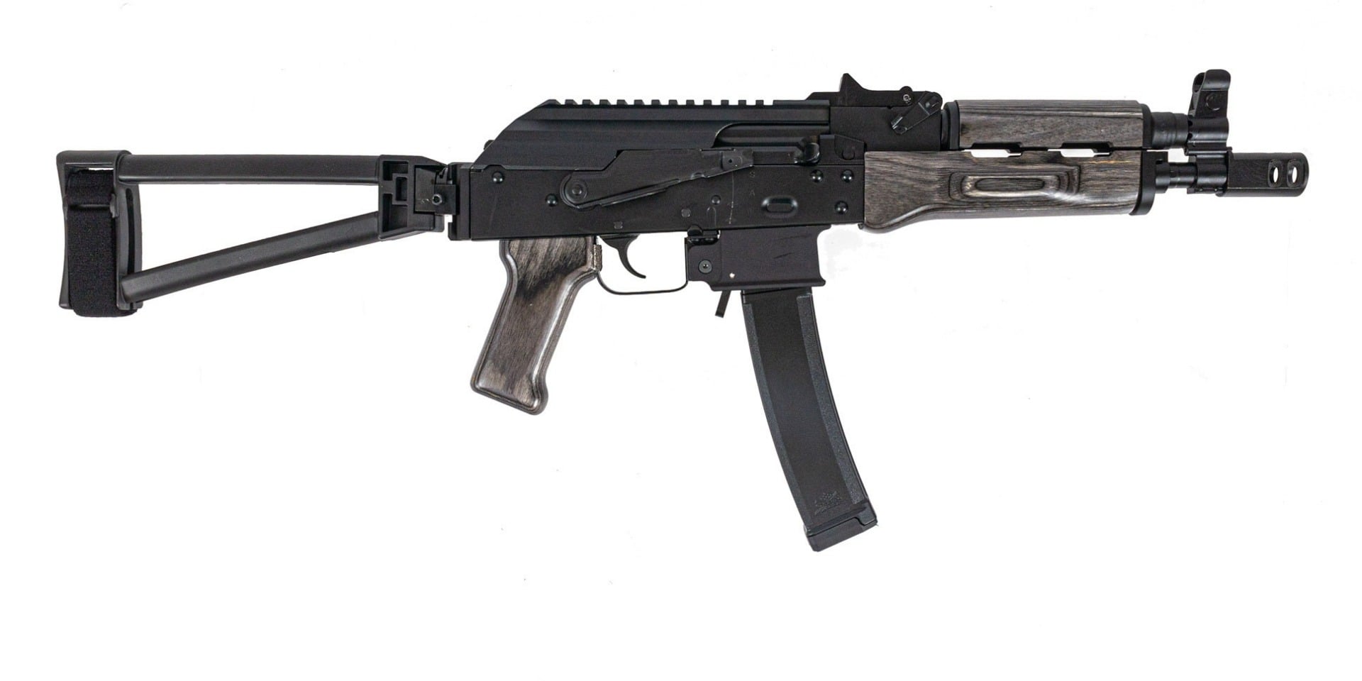 PSA AK-V 9mm "Treebark" Triangle Folding Pistol