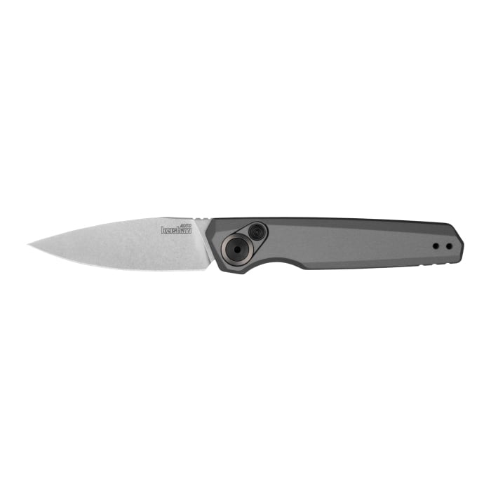 Kershaw Launch 18 Auto Folding Spear Point Knife, Gray - 7551