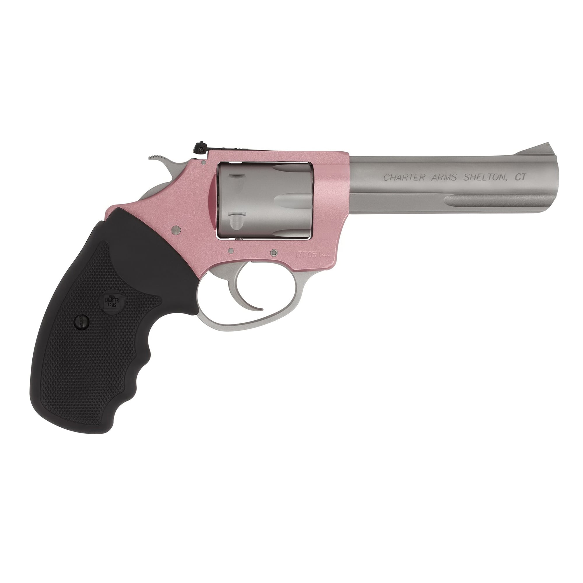 CHARTER ARMS PATHFINDER LITE HGR 22LR 4.2″ BBL PINK/SS 6/RD - No Credit Card Fees - Low, flat rate shipping