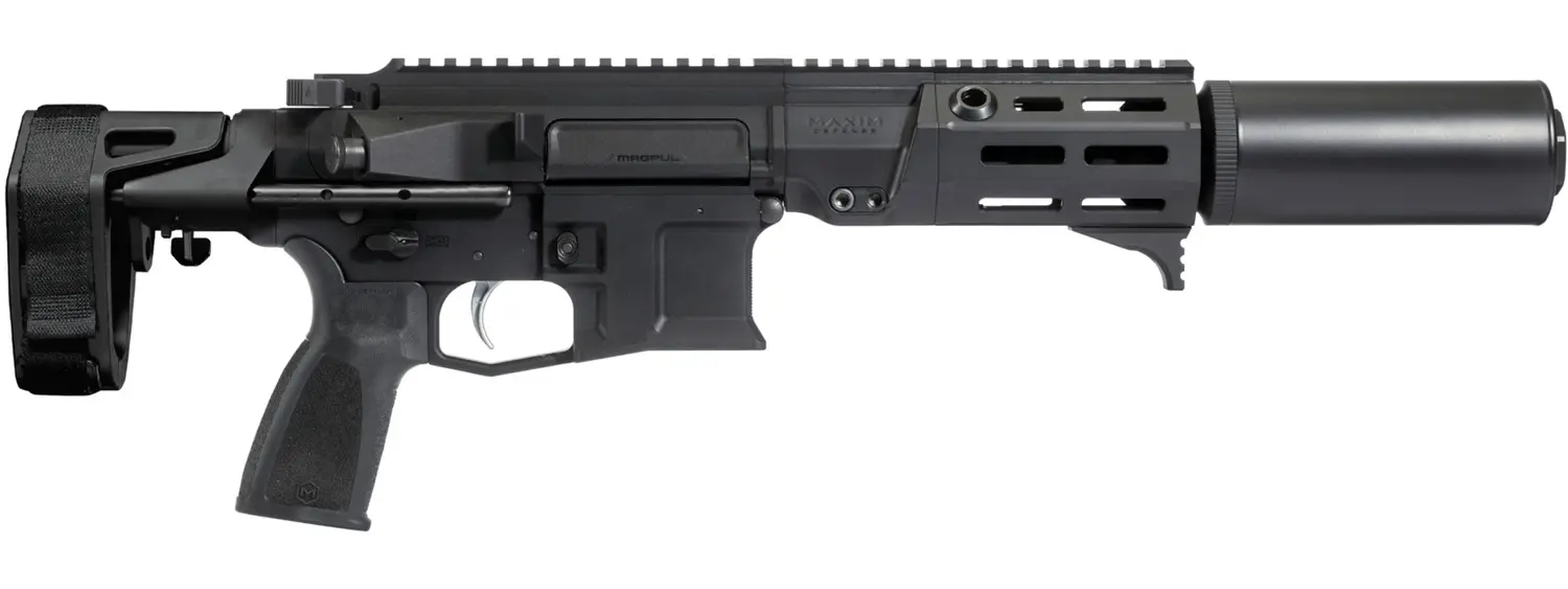Maxim Defense MXM49701 PDX-SD SCW 5.56 NATO Black 1/2"x28