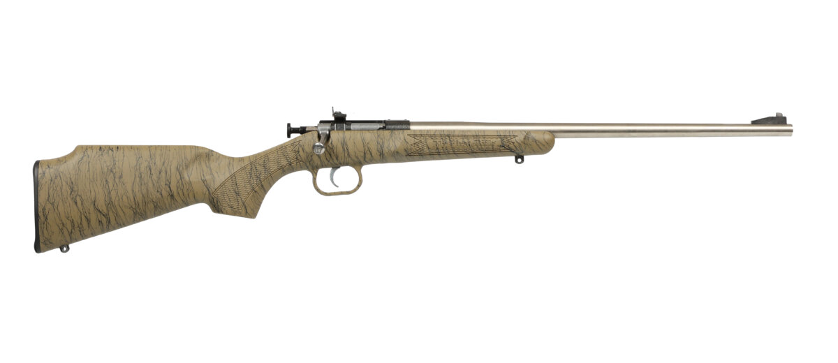 Keystone Sporting Arms CRICKETT 22LR SS TAN/BLK WEB TAN/BLACK WEBBING STOCK