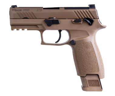 Sig Sauer P320 M18 9mm 3.9" Barrel Coyote Tan Military Overrun Pistol
