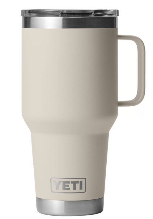 Yeti Rambler 30 oz Travel Mug, Cape Taupe