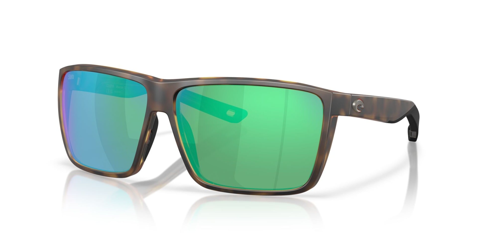 Costa Rincon II - Matte Tortoise - Green Mirror 580G- 06S9121-91211064