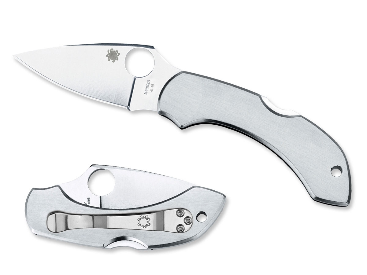 Spyderco Dragonfly Drop Point Folding Knife, 2.313" - C28P